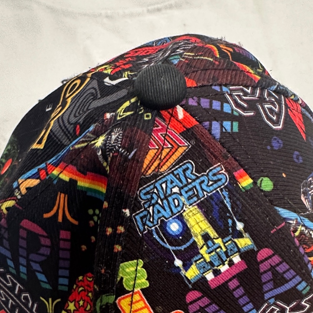 Atari Black Multicolor Gaming Cap - image 3